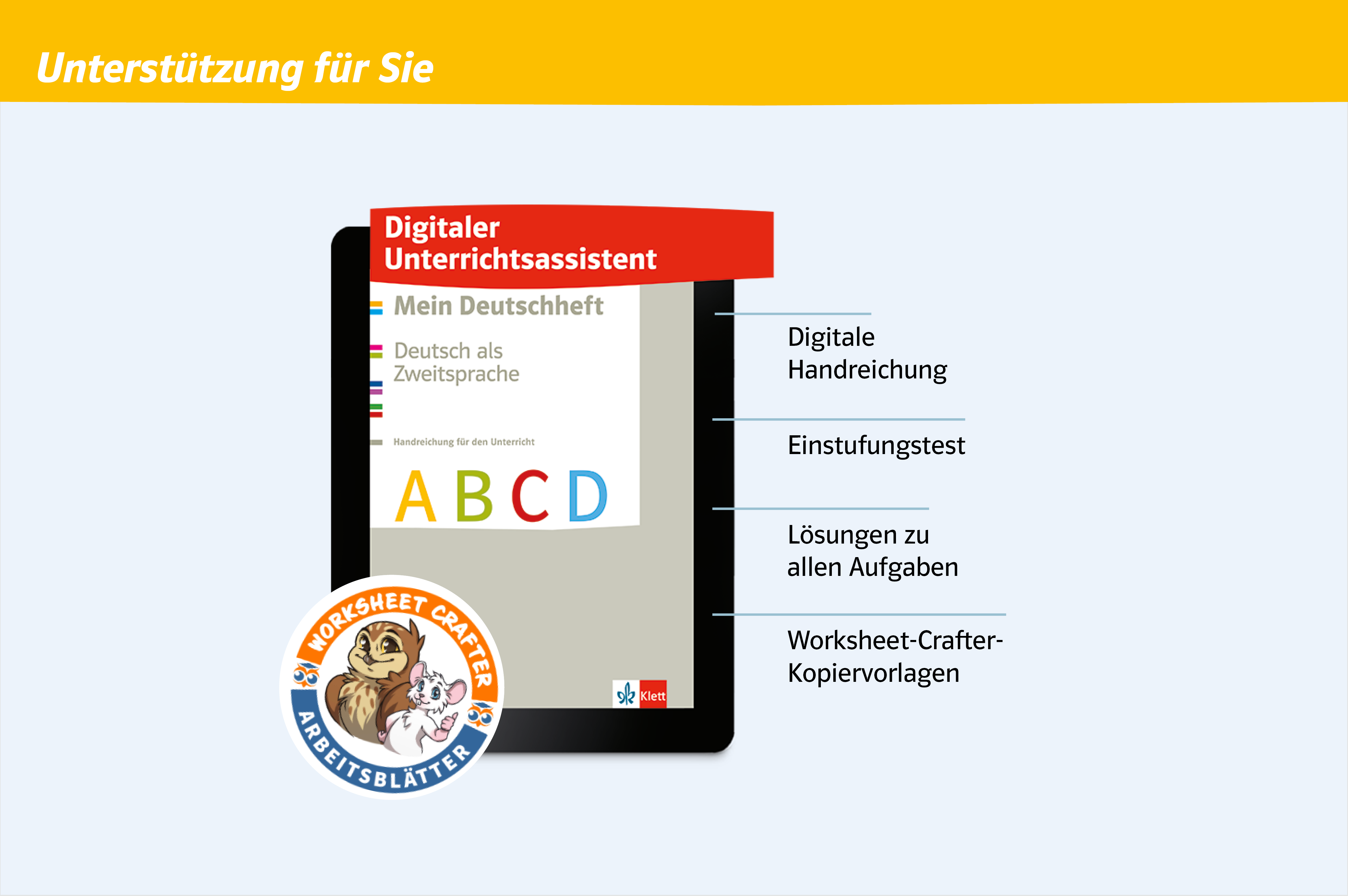 Cover des Digitalen Unterrichtsassistenten von Mein Deutschheft