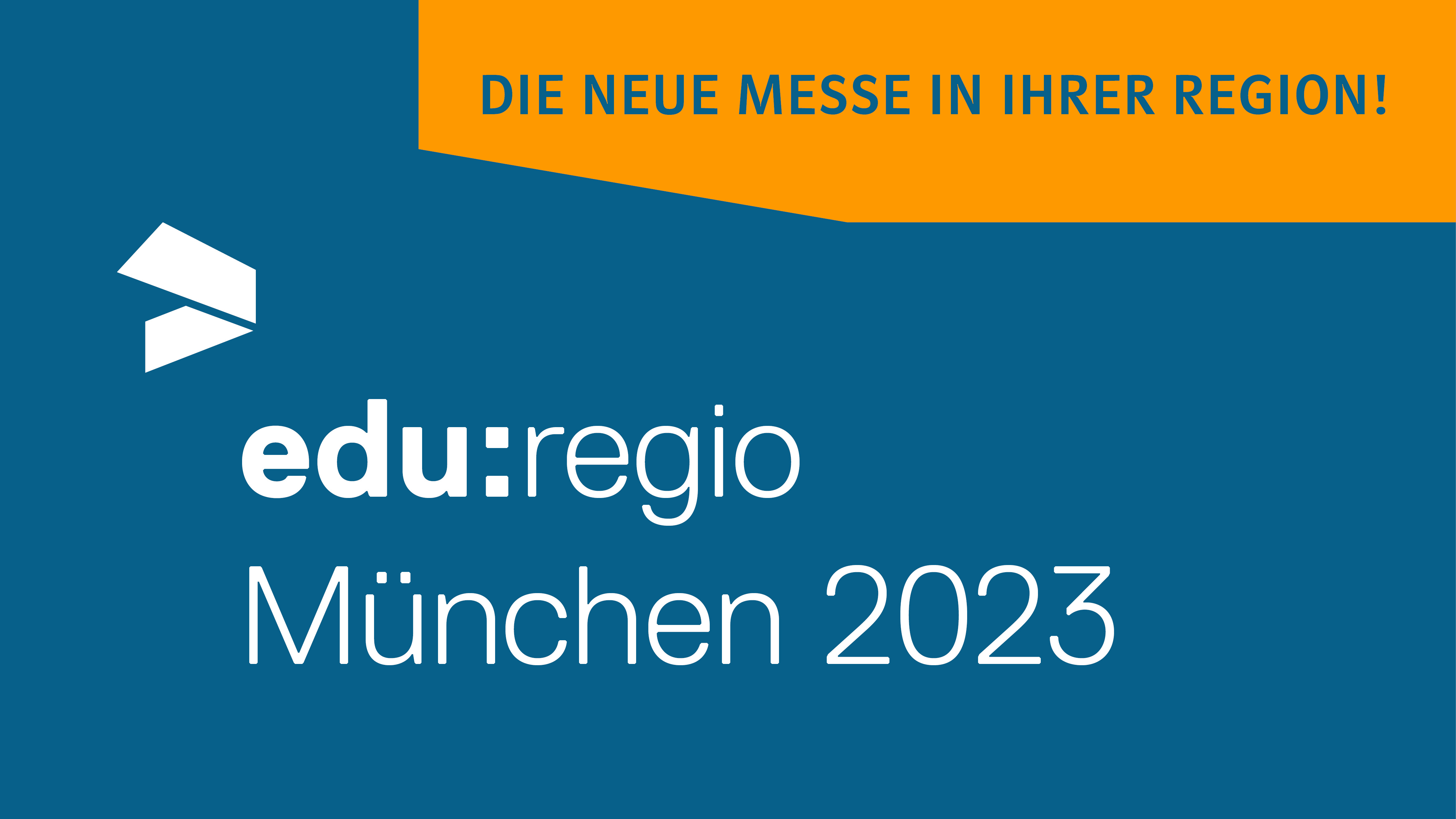 Besuchen Sie uns am Stand auf der edu:regio München!