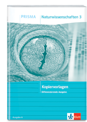 Buchcover von „Prisma Naturwissenschaften 3 Kopiervorlagen“