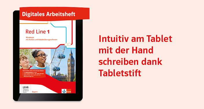 Illustration Red Line Bayern Digitales Workbook