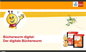 Vorschaubild eines Live-Mitschnitts eines Online-Seminars zu „Bücherwurm digital“