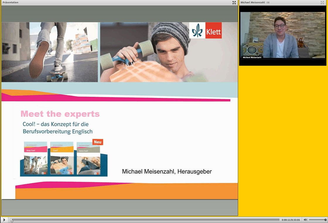 Vorschaubild eines Live-Mitschnitts eines Online-Seminars zu „Meet the experts“