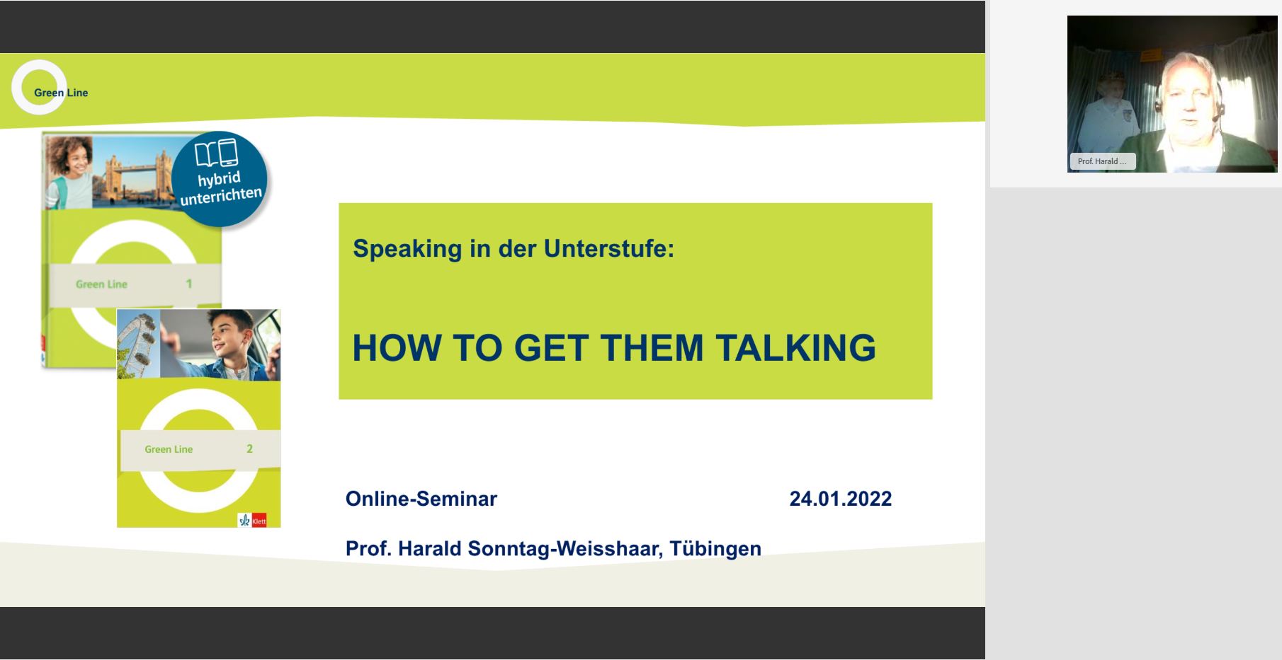 Vorschaubild eines Live-Mitschnitts eines Online-Seminars zu „How to get them talking“