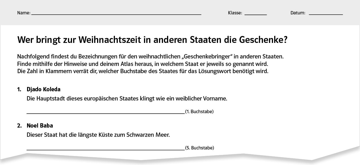 Haack Weltatlas Weihnachten