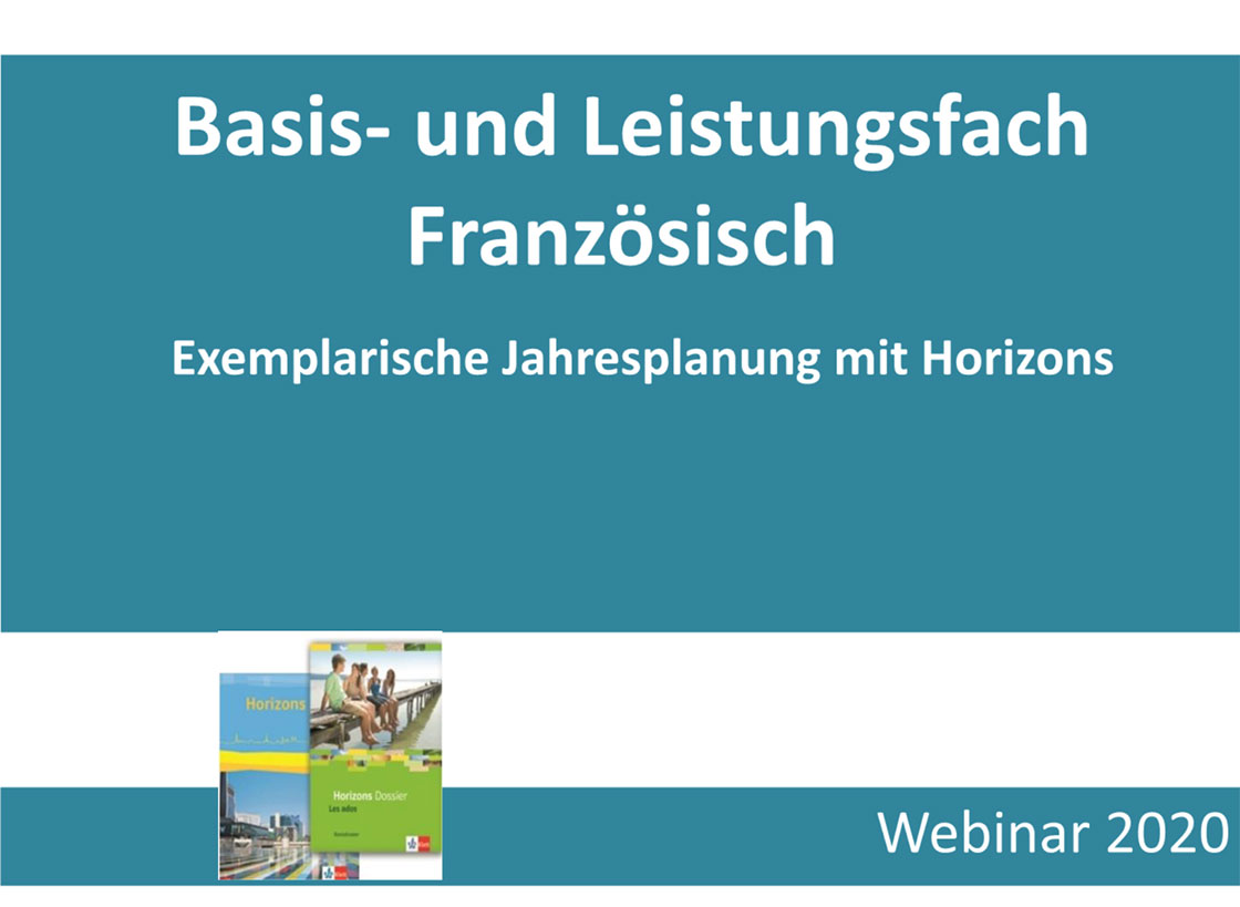 Vorschaubild eines Live-Mitschnitts eines Online-Seminars zu „Basis- und Leistungsfach Französisch in BW“