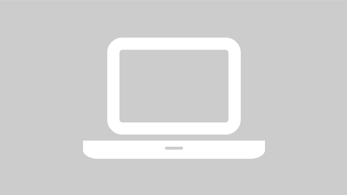Illustration eines Laptops vor einem grauen Hintergrund