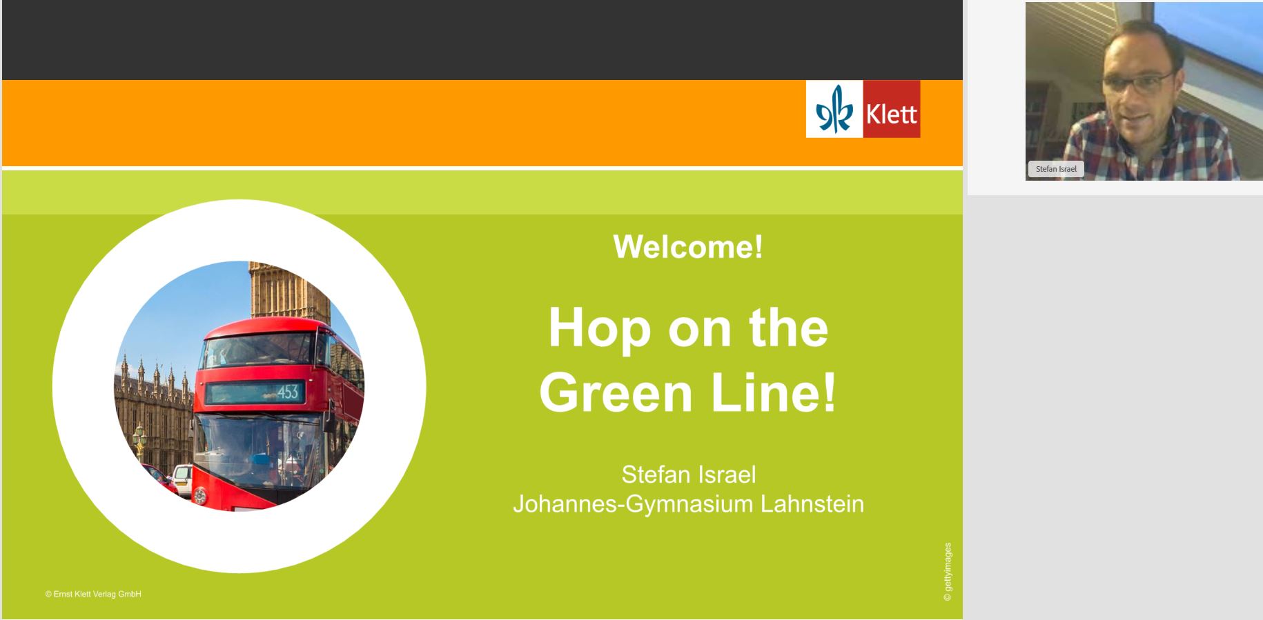 Vorschaubild eines Live-Mitschnitts eines Online-Seminars zu „Hop on the Green Line!“