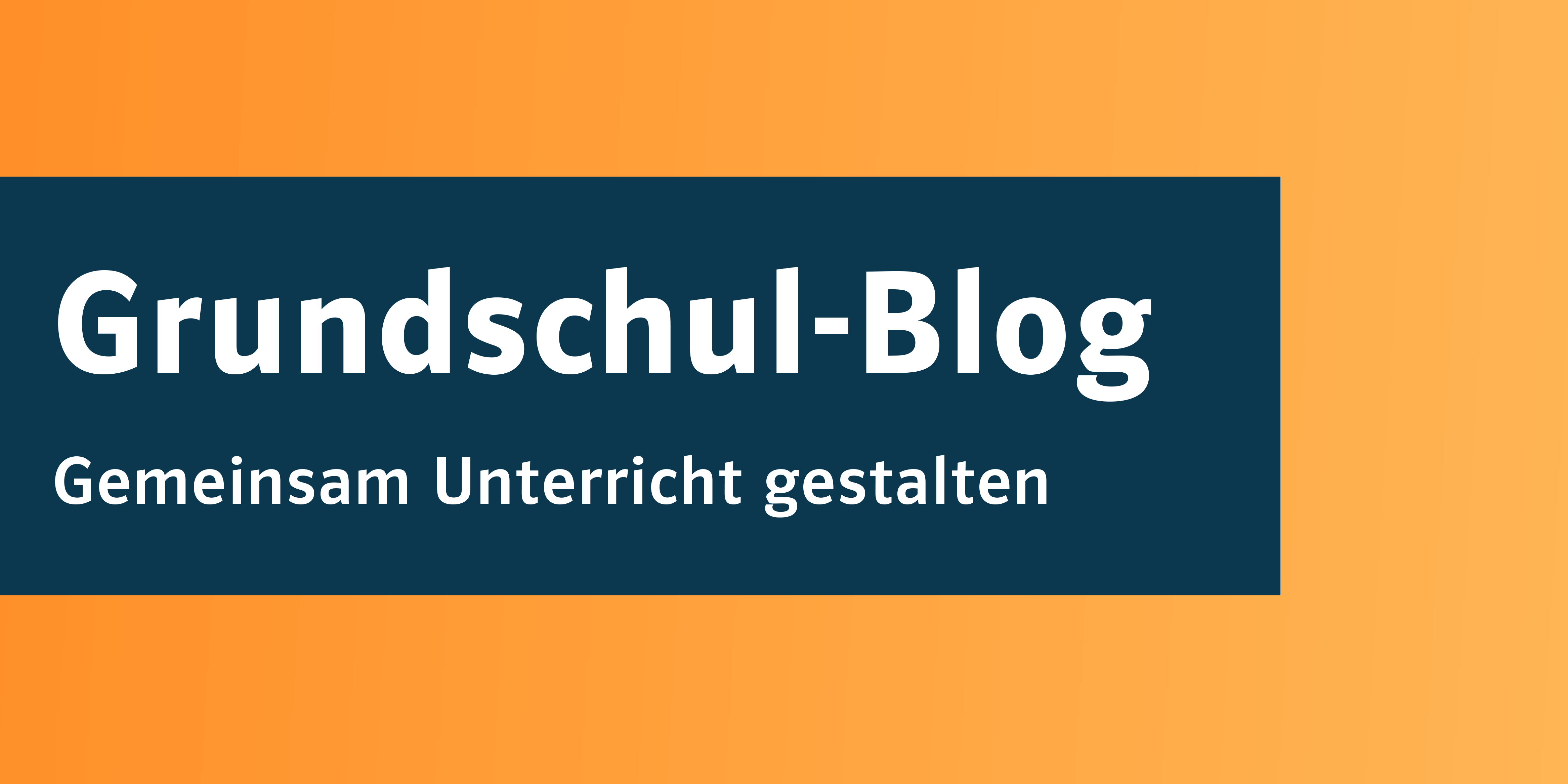farbiger Banner mit Text Grundschul-Blog farbiger Banner mit Text Grundschul-Blog