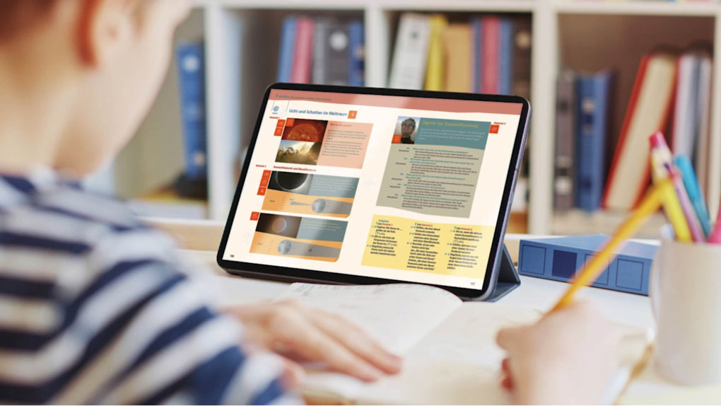 Vorschaubild eines Produkterklärvideos zu „Das eBook Digitaler Inhalt wie aus dem Schulbuch“