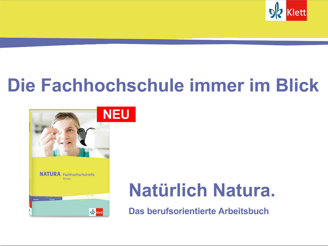 Vorschaubild eines Online-Seminars zu „Die Fachhochschule immer im Blick Biologie lehrplan- und schülergerecht“