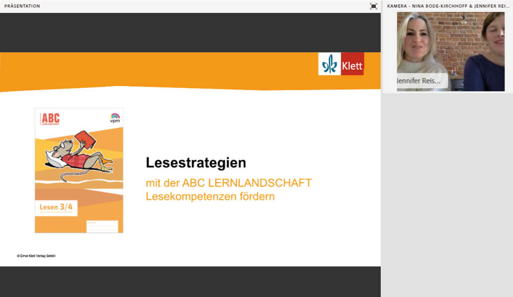 Vorschaubild eines Live-Mitschnitts eines Online-Seminars zu „Lesestrategien“