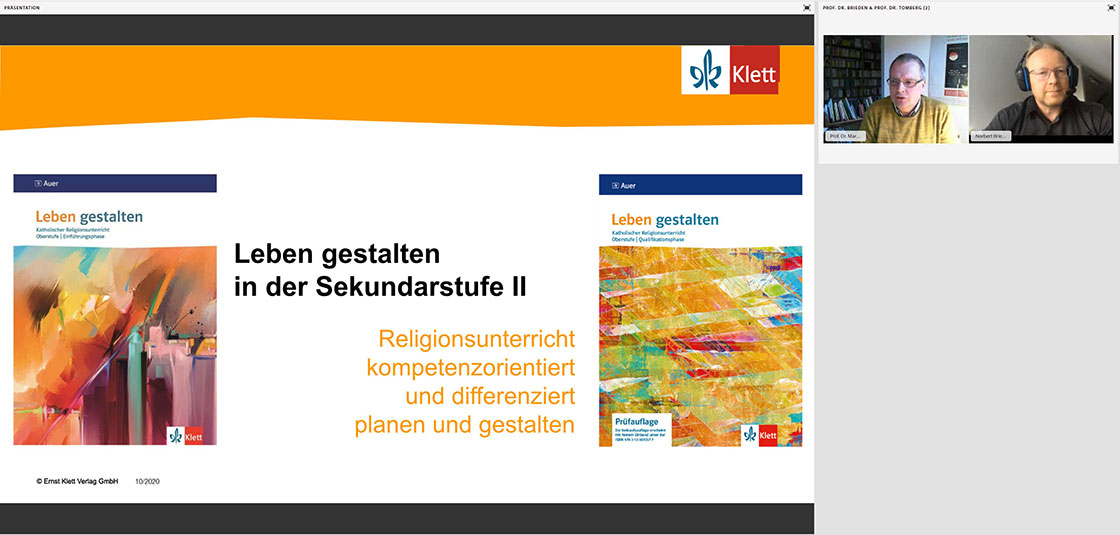 Vorschaubild eines Online-Seminars zu „Religionsunterricht kompetenzorientiert und differenziert planen und gestalten“