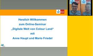 Vorschaubild eines Live-Mitschnitts eines Online-Seminars zu „Digitale Welt von Colour Land“
