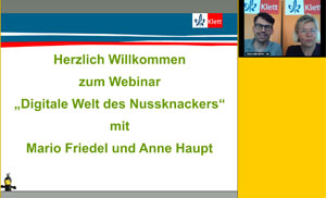 Vorschaubild eines Live-Mitschnitts eines Online-Seminars zu „Die digitale Welt des Nussknackers“