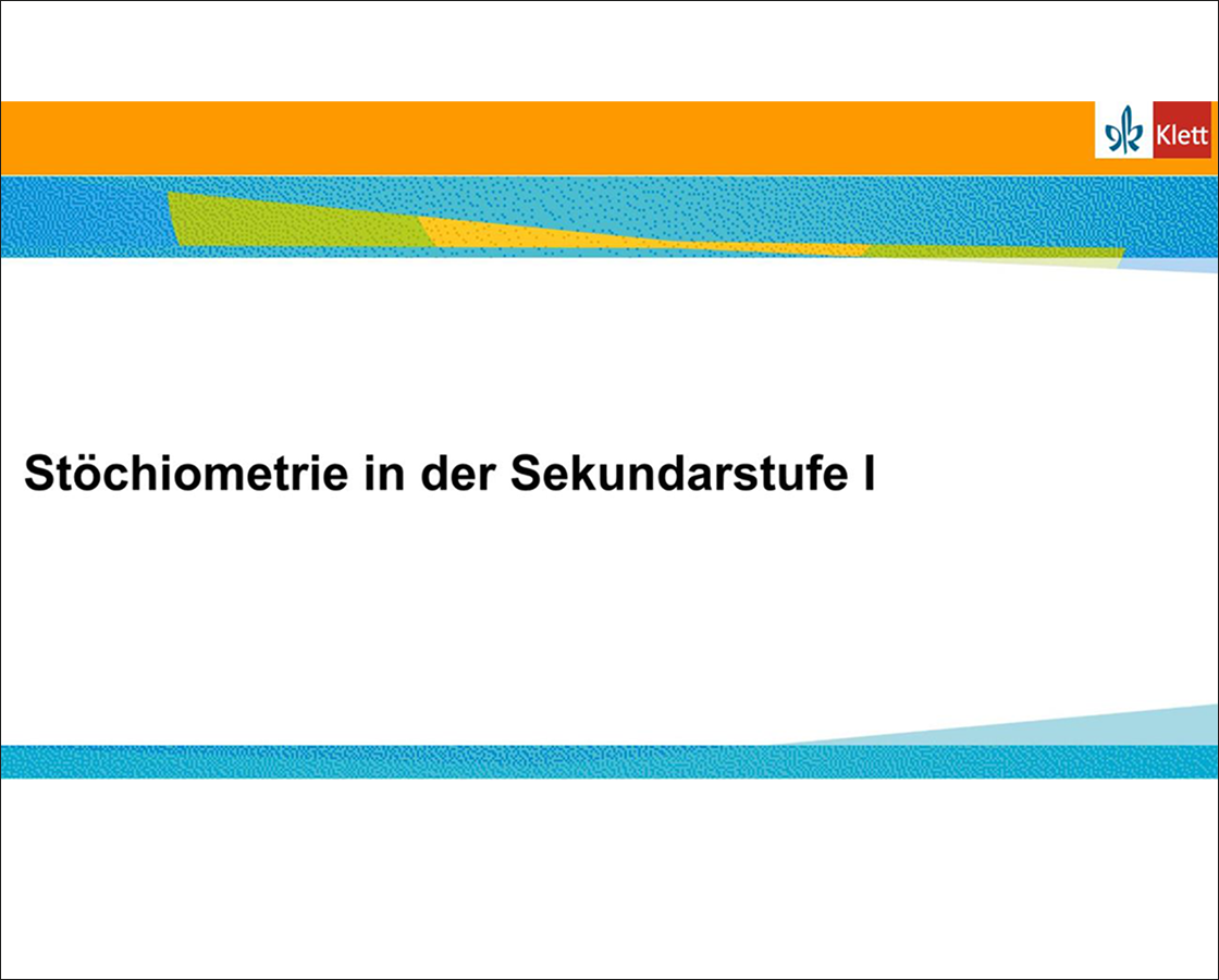 Vorschaubild eines Online-Seminars zu „Stöchiometrie“
