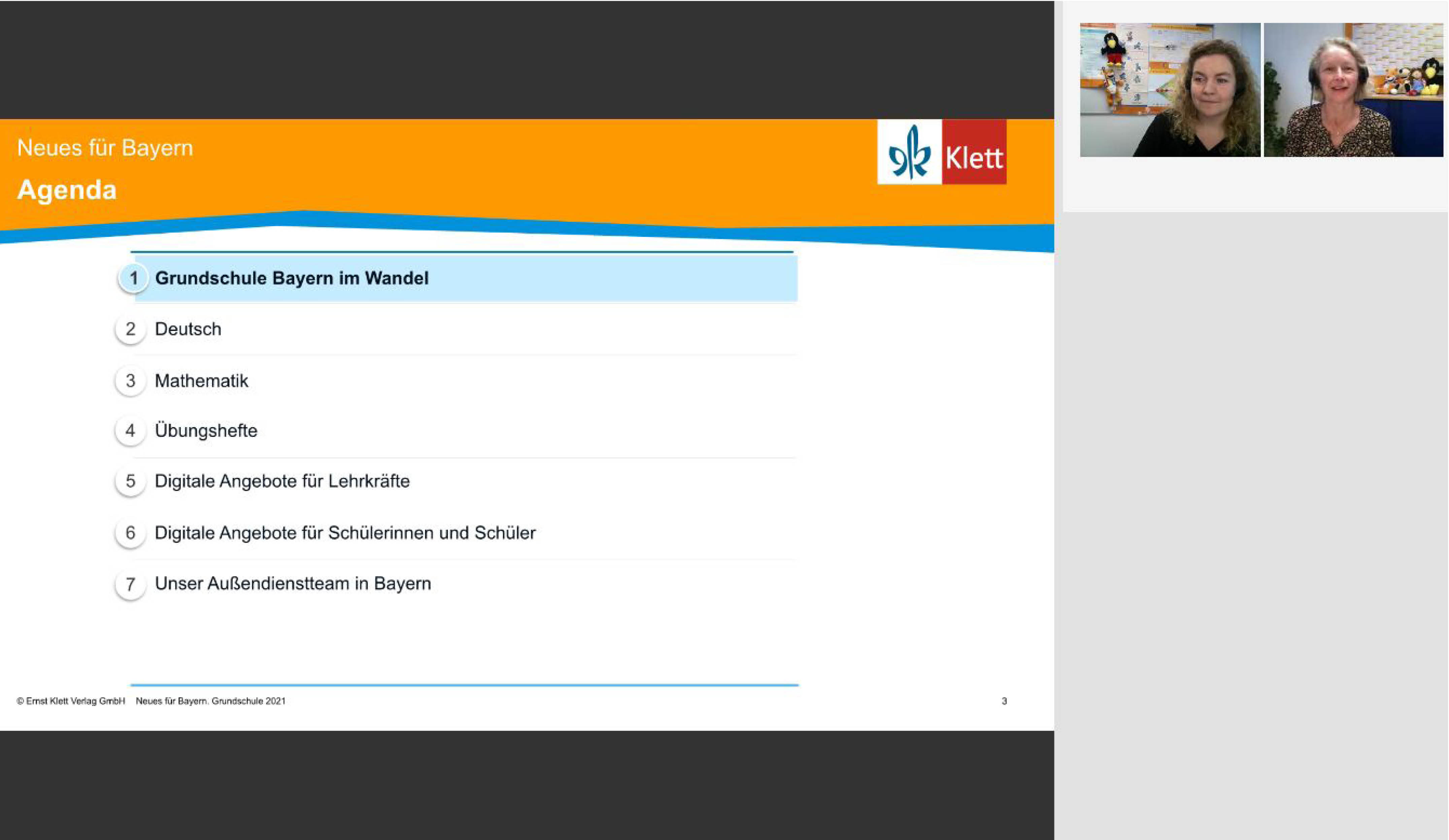 Vorschaubild eines Live-Mitschnitts eines Online-Seminars zu „Neues für Bayern“