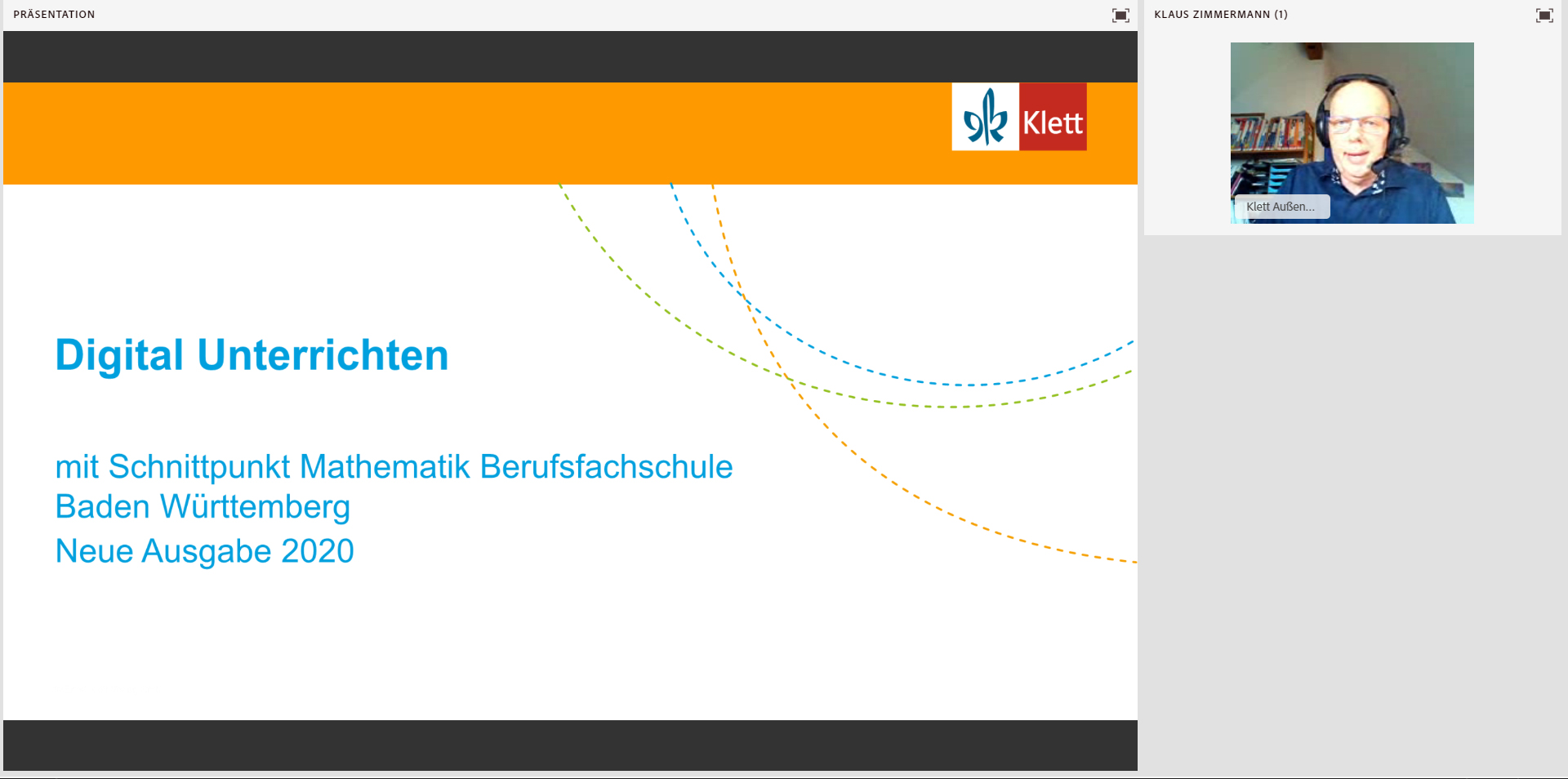 Vorschaubild eines Live-Mitschnitts eines Online-Seminars zu „Digital unterrichten mit Schnittpunkt Mathematik“