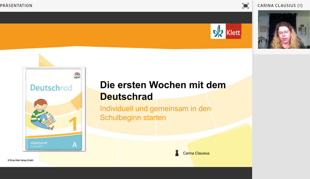 Vorschaubild eines Live-Mitschnitts eines Online-Seminars zu „Die ersten Wochen mit dem Deutschrad“