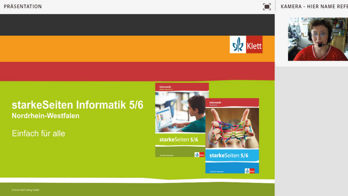 Vorschaubild eines Live-Mitschnitts eines Online-Seminars zu „Nachhaltiger Informatikunterricht“