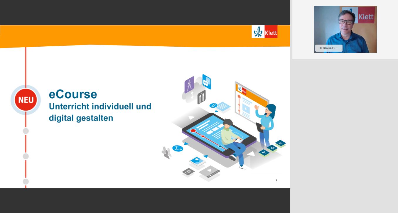 Vorschaubild eines Produkterklärvideos zu „Der eCourse Unterricht individuell und digital gestalten“