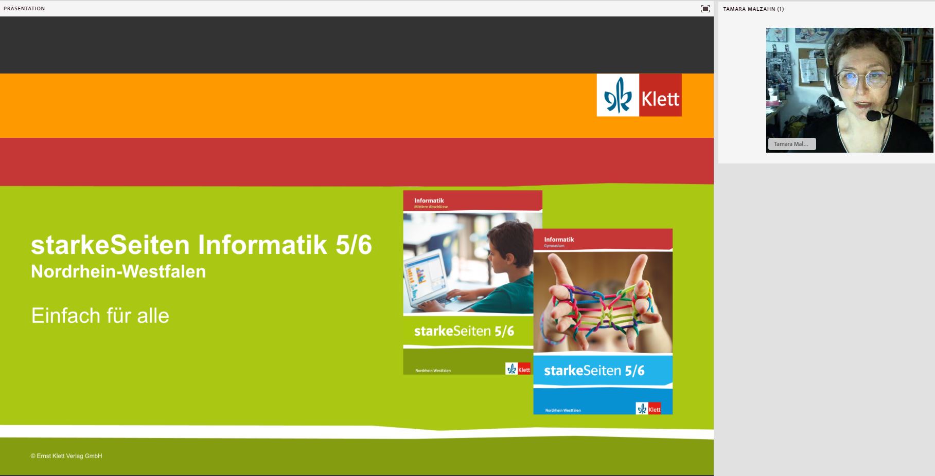 Vorschaubild eines Live-Mitschnitts eines Online-Seminars zu „Daten Rohstoff der Informatik“