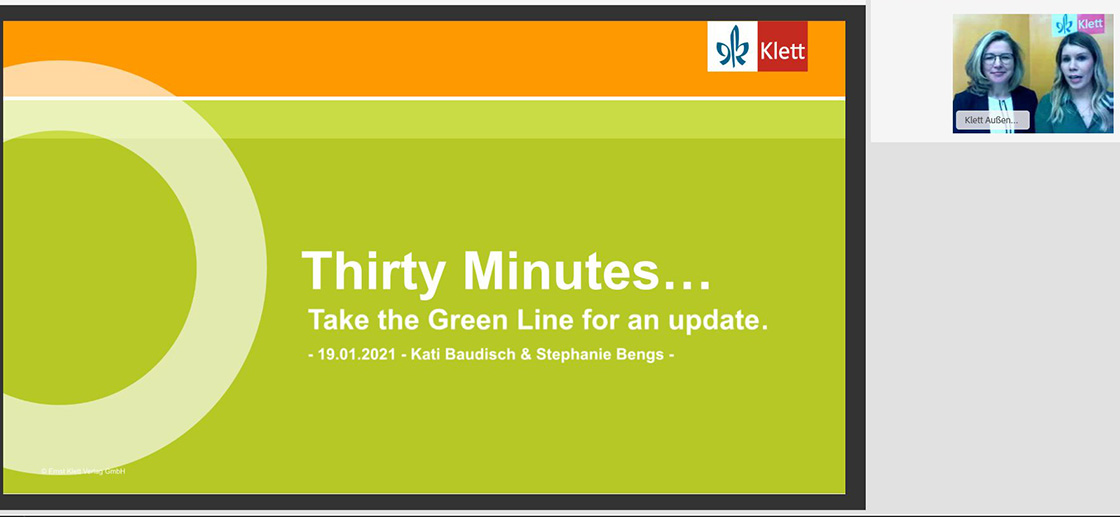 Vorschaubild eines Live-Mitschnitts eines Online-Seminars zu „Thirty minutes…Green Line“