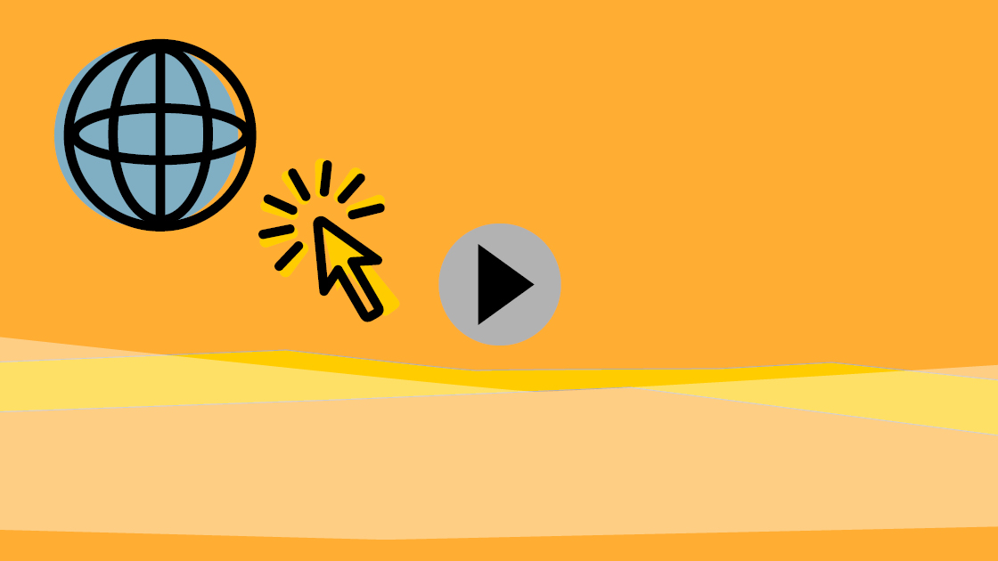Vorschaubild eines Kurz erklärt-Films mit Illustration eines Internetzugangs