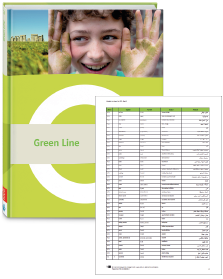 Buchcover von „Green Line“ und Vorschaubild einer Vokabelliste „Zu Band 3“ Buchcover von „Green Line“ und Vorschaubild einer Vokabelliste „Zu Band 3“