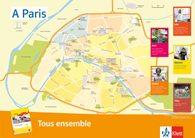 Vorschaubild eines Posters zu „A Paris“ mit einer Illustration einer detaillierten Karte