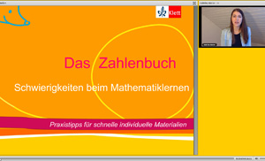 Vorschaubild eines Live-Mitschnitts eines Online-Seminars zu „Schwierigkeiten beim Mathematiklernen“