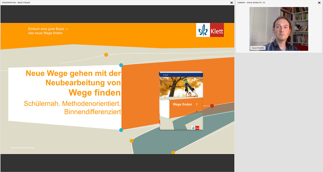 Vorschaubild eines Live-Mitschnitts eines Online-Seminars zu „Neue Wege gehen mit Wege finden“