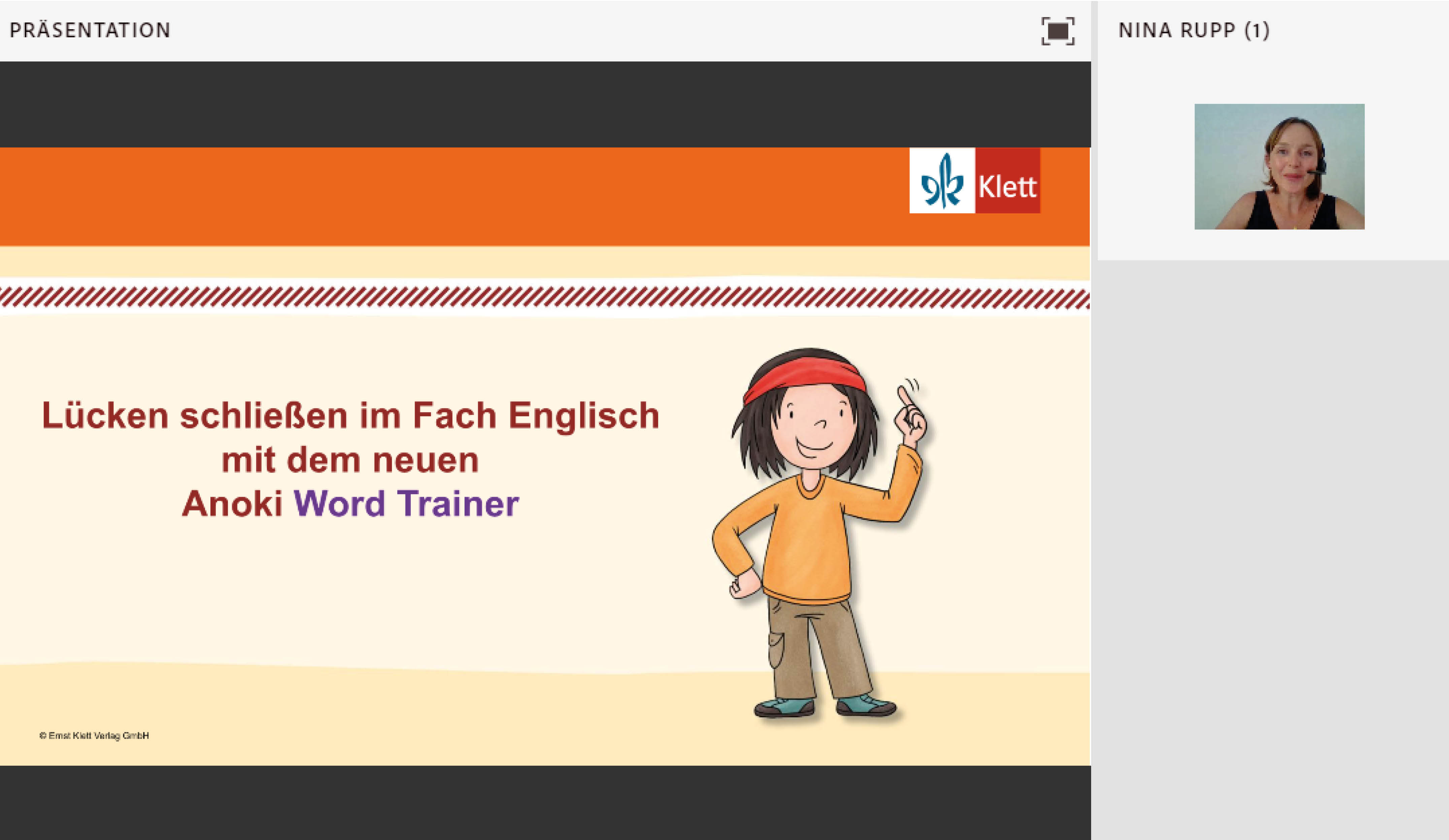 Vorschaubild eines Live-Mitschnitts eines Online-Seminars zu „Lücken schließen im Fach Englisch“