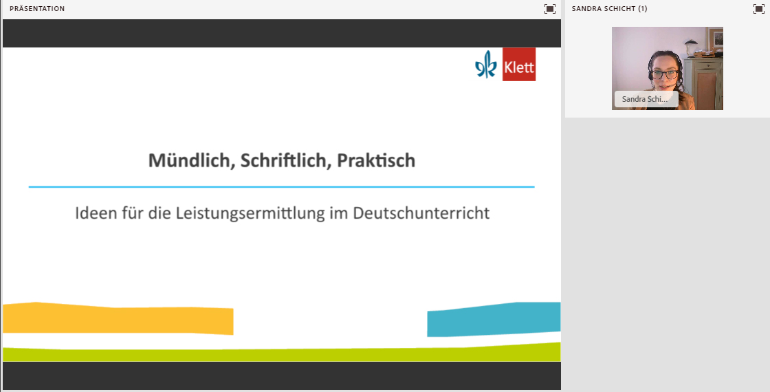 Vorschaubild eines Live-Mitschnitts eines Online-Seminars zu „Mündlich, Schriftlich, Praktisch“
