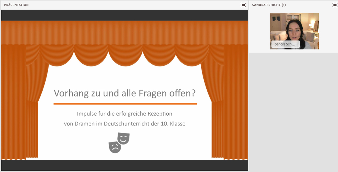 Vorschaubild eines Live-Mitschnitts eines Online-Seminars zu „Vorhang zu und alle Fragen offen?“