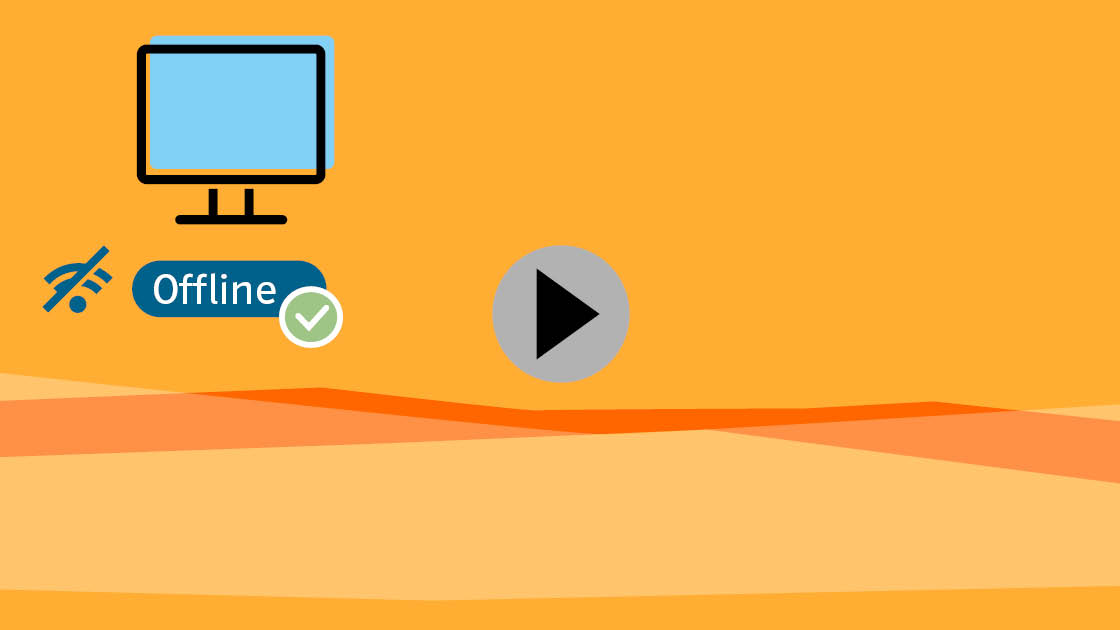 Vorschaubild eines Kurz erklärt-Films mit Illustration eines Computer-Bildschirms