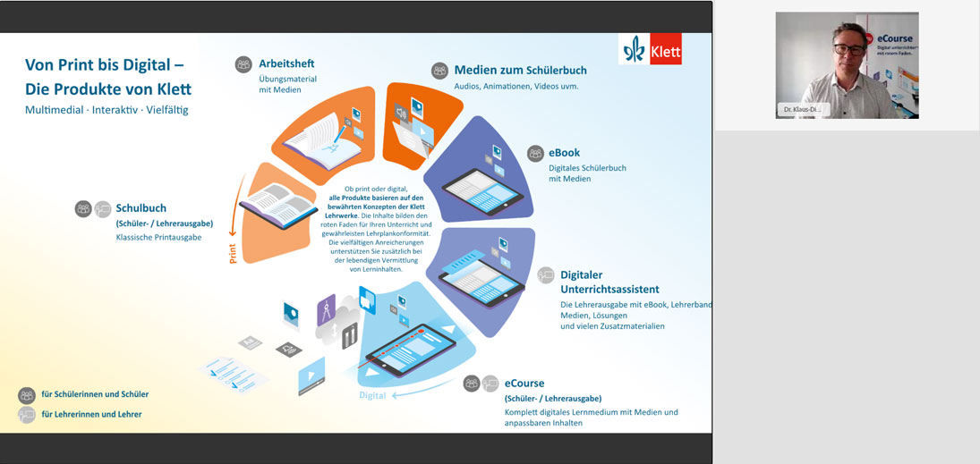 Vorschaubild eines Live-Mitschnitts eines Online-Seminars zu „Vom eBook zum Digitalen Unterrichtsassistenten“