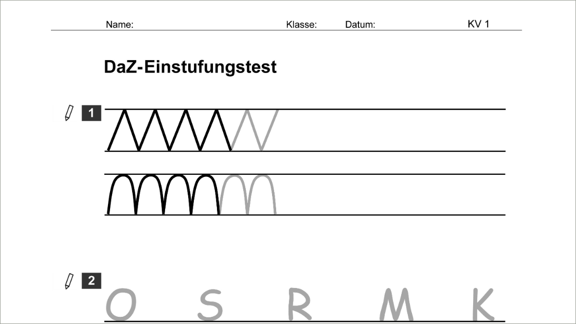 Vorschaubild von Material zu „DaZ Einstufungstest“ Vorschaubild von Material zu „DaZ Einstufungstest“