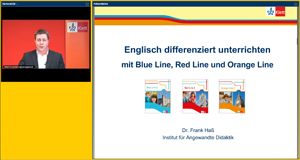 Vorschaubild eines Live-Mitschnitts eines Online-Seminars zu „Englisch differenziert unterrichten“