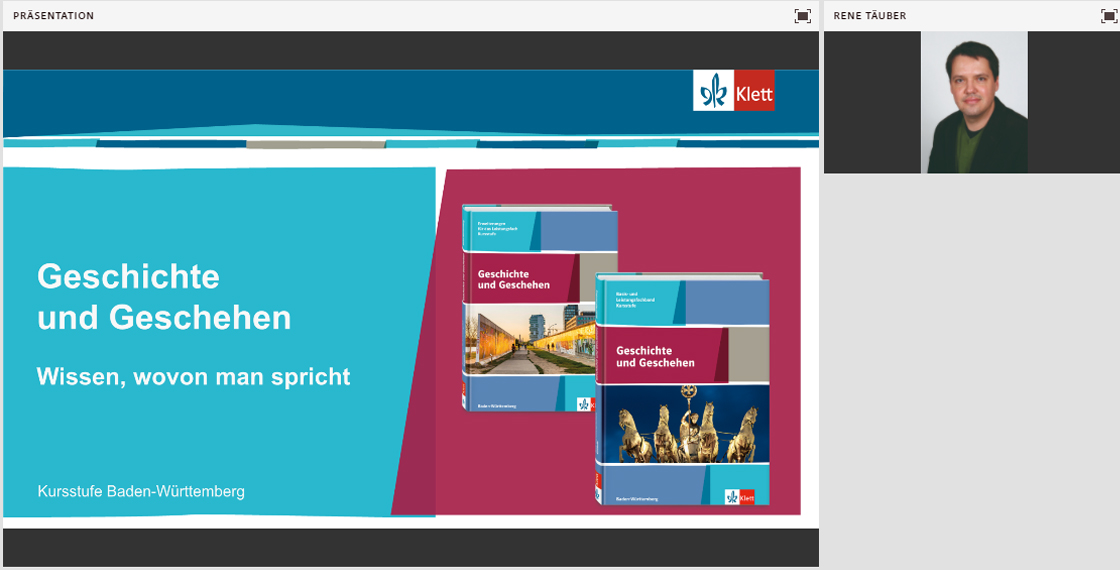 Vorschaubild eines Live-Mitschnitts eines Online-Seminars zu „Geschichte und Geschehen Wissen, wovon man spricht“