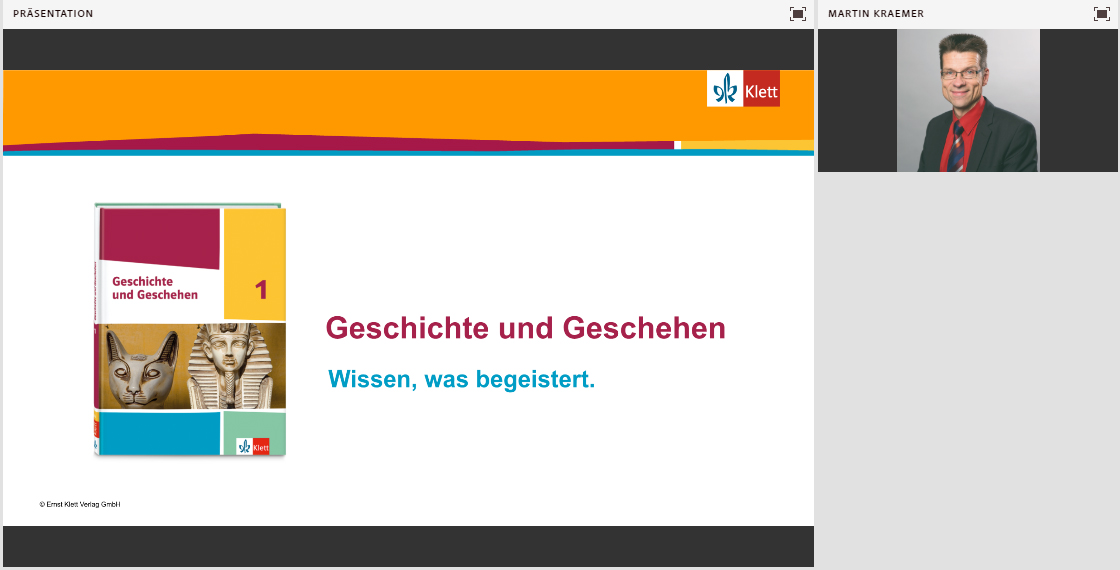 Vorschaubild eines Online-Seminars zu „Kompetent Differenziert Sprachbewusst! Geschichte und Geschehen“