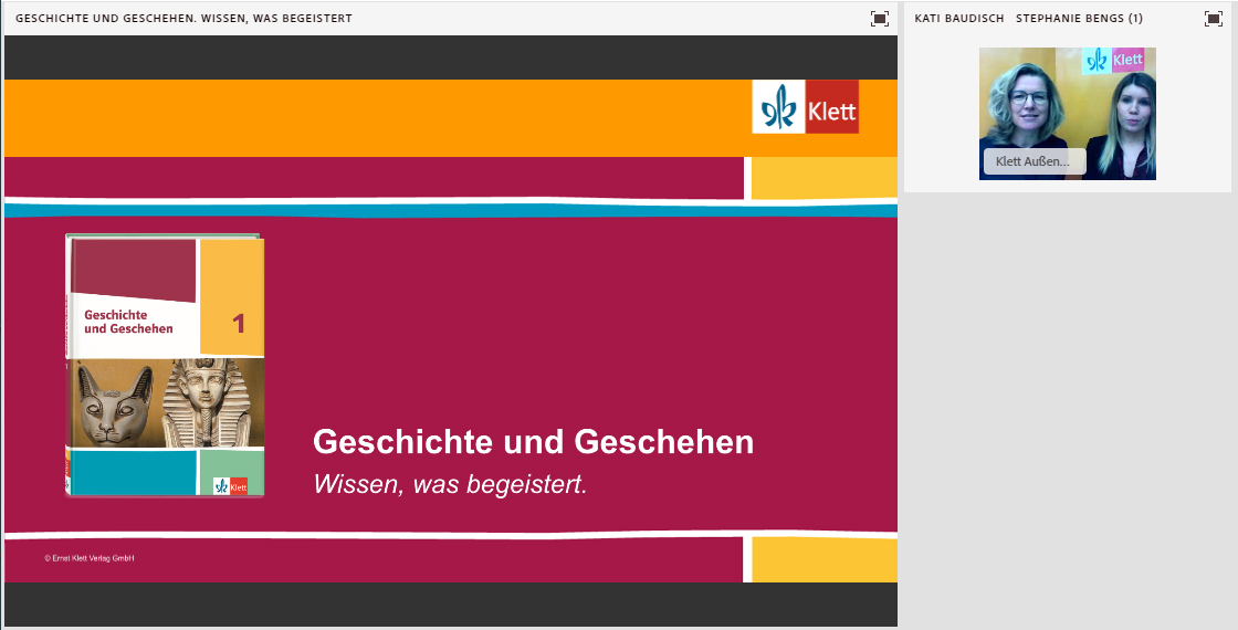 Vorschaubild eines Live-Mitschnitts eines Online-Seminars zu „Geschichte und Geschehen Wissen, was begeistert“