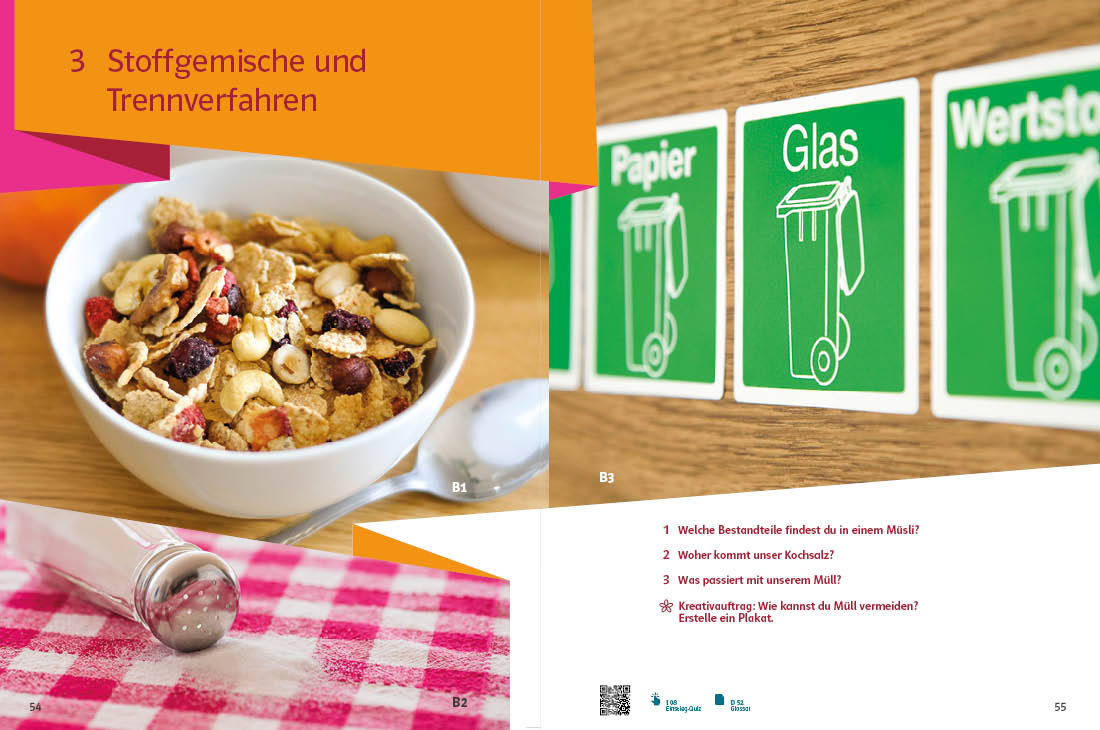 Beispielhafte Darstellung einer Kapiteleinstiegsseite aus dem Schulbuch Prisma Chemie