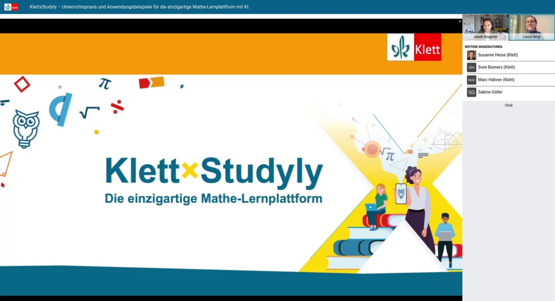 Vorschaubild eines Live-Mitschnitts eines Online-Seminars zu „Klett×Studyly Basic“