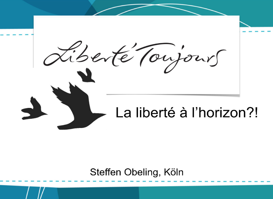 Vorschaubild eines Live-Mitschnitts eines Online-Seminars zu „La liberté à l'horizon“