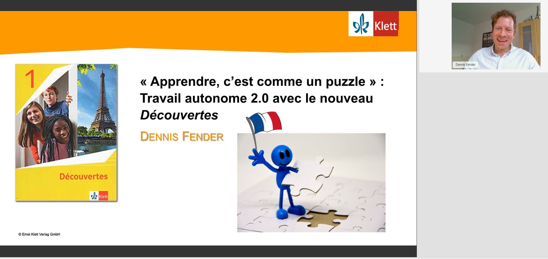 Vorschaubild eines Live-Mitschnitts eines Online-Seminars zu „«Apprendre, c’est comme un puzzle»“
