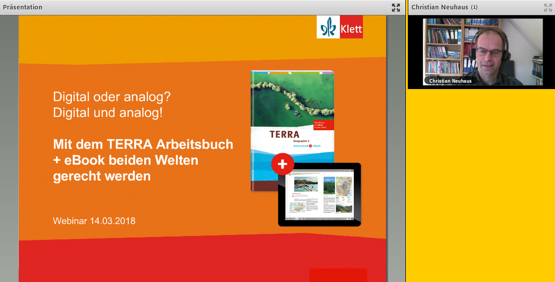 Vorschaubild eines Live-Mitschnitts eines Online-Seminars zu „Digital und analog“