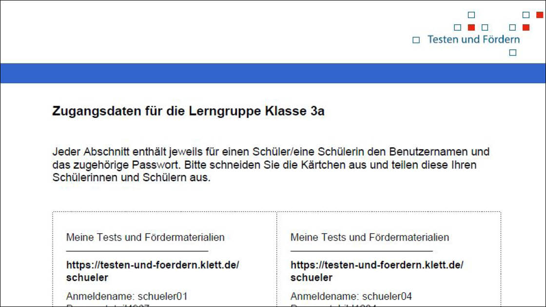 Lrs Test Zum Ausdrucken